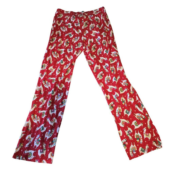 Women’s Size Medium Christmas Llama Pajama Pants, Excellent‎ Condition - Picture 2 of 6